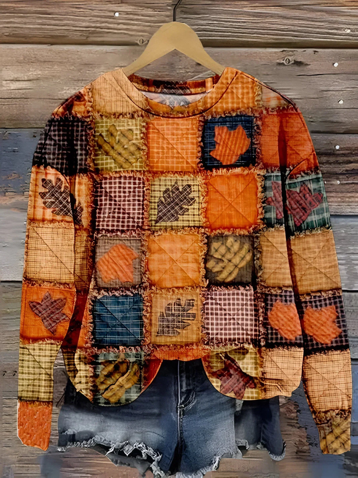 Evelien | Soft Patchwork Jumper