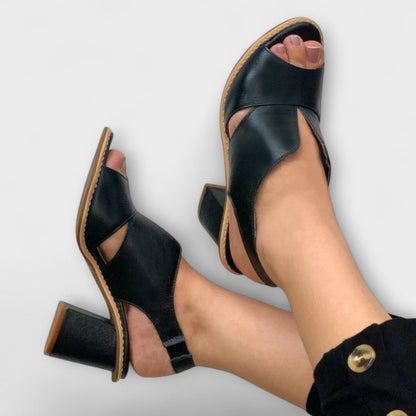 Olga | Comfort Block Heel Sandals