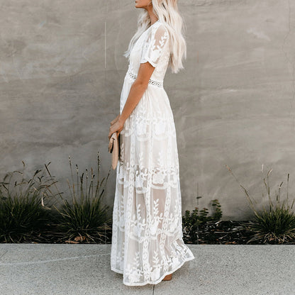 Amélie | Women's Elegant Boho Maxi Dress
