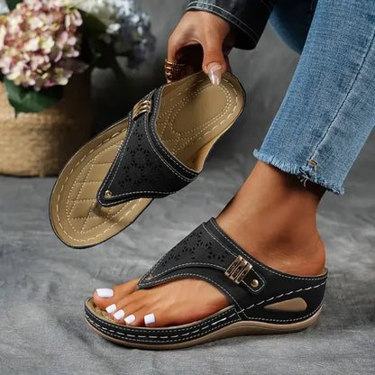 Women's Open-Toe Verna Orthopedic Sandals with Arch Support