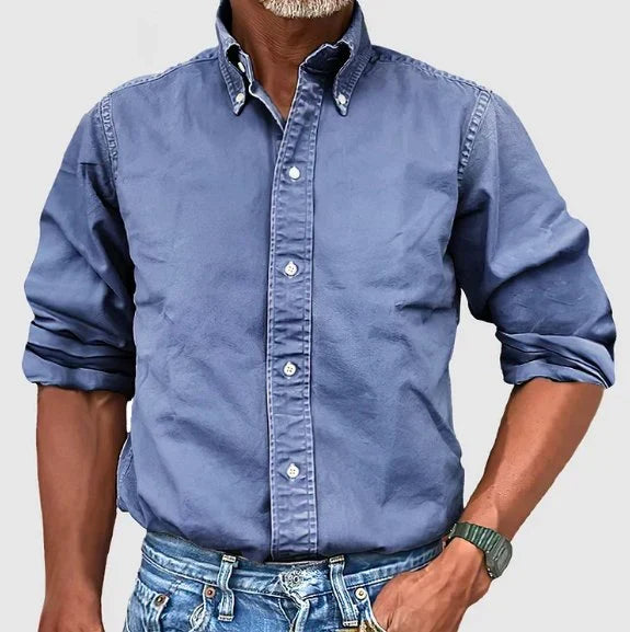 Felipe | Men's Longline Classic Long Sleeve Shirt