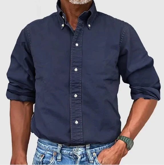 Felipe | Men's Longline Classic Long Sleeve Shirt