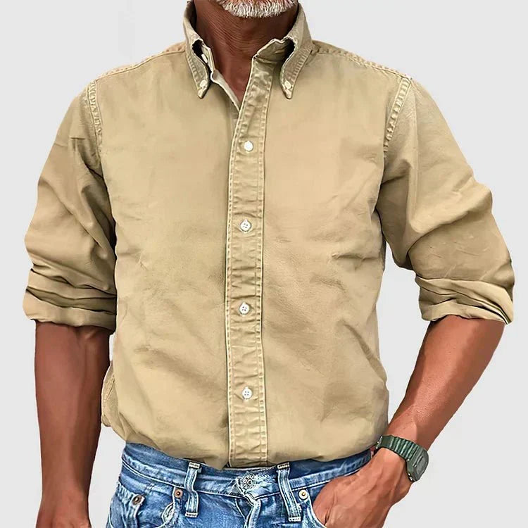 Felipe | Men's Longline Classic Long Sleeve Shirt