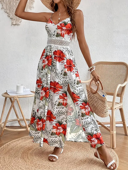 Victoria | Women's Elegant Floral Maxi Dress