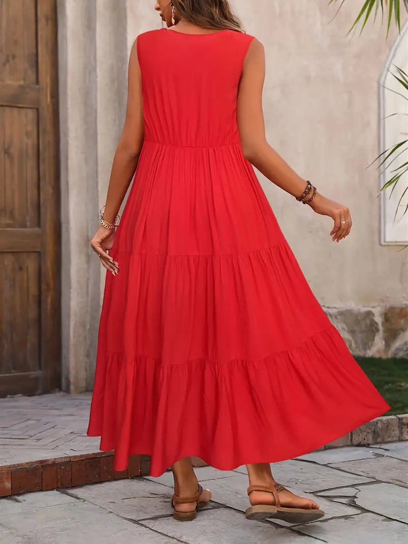 Noelia | Women's Lightweight Summer Maxi Dress