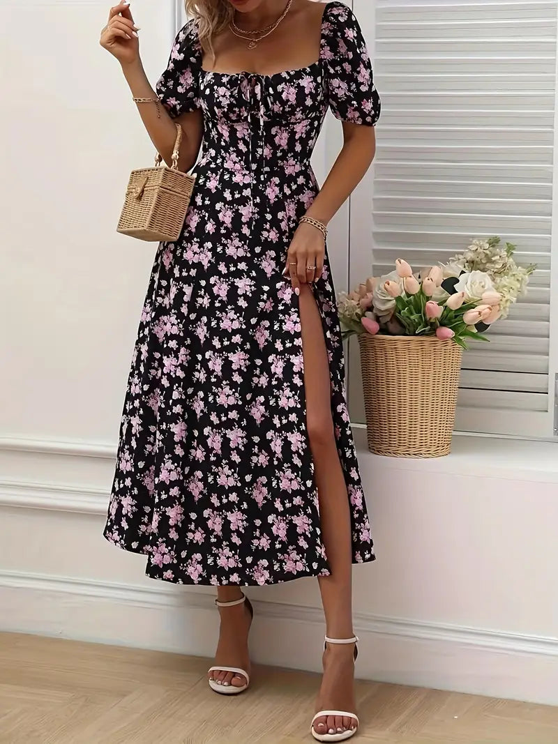 Mirella | Women's Floral Midi Dress