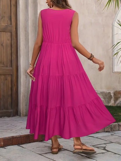 Noelia | Women's Lightweight Summer Maxi Dress