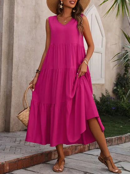 Noelia | Women's Lightweight Summer Maxi Dress
