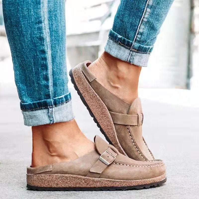 Heidi | Women's Slip-Resistant Slip-On Refined Orthopedic Slippers with Arch Support