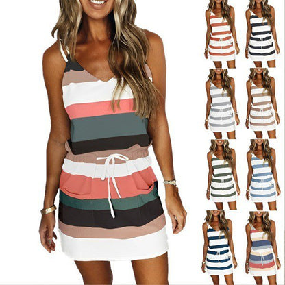 Senry | Women's Relaxed Sleeveless Summer Mini Dress