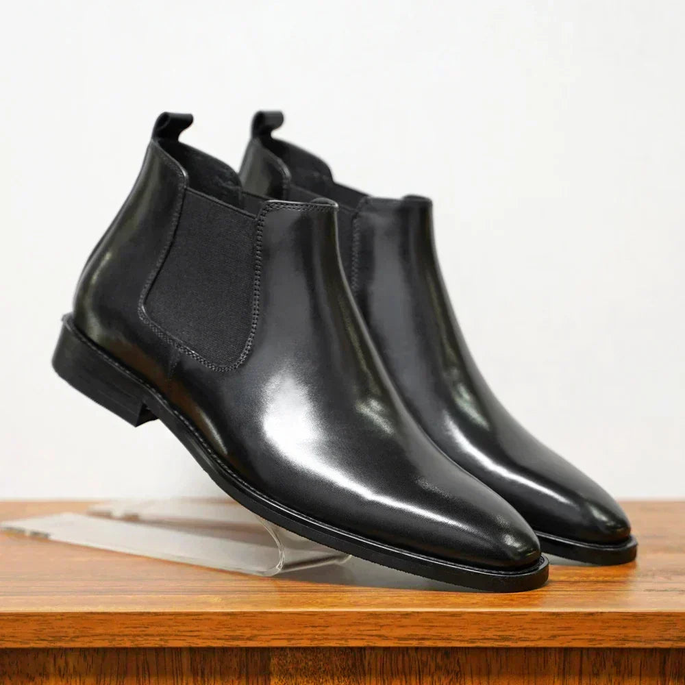 Blake | Men's Slip-Resistant Slip-On Refined Chelsea Boots