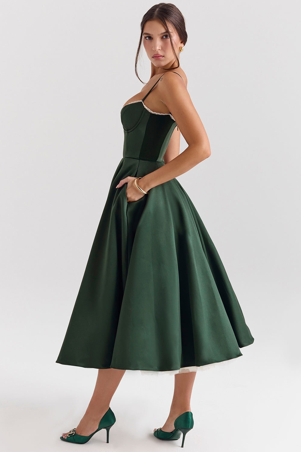Women's Evelina Mid-Length Midi Dress