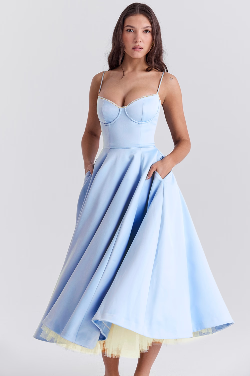 Women's Evelina Mid-Length Midi Dress