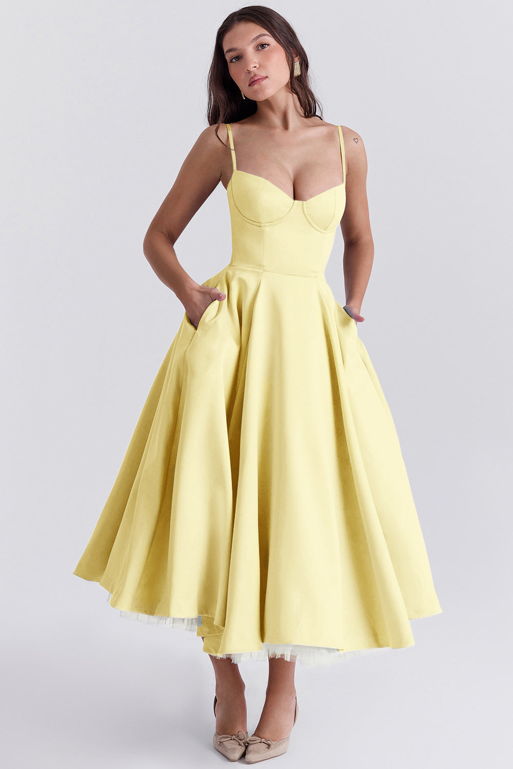 Women's Evelina Mid-Length Midi Dress