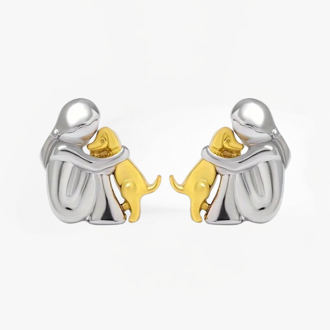 Lisa Dog-Themed Icon Earrings