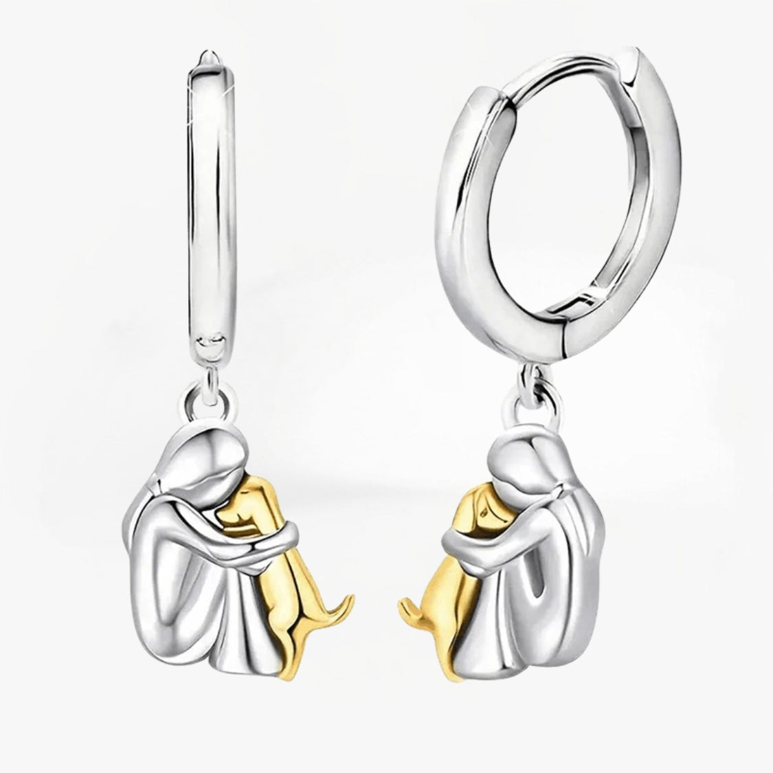 Cuddle Dog Earrings by Aura