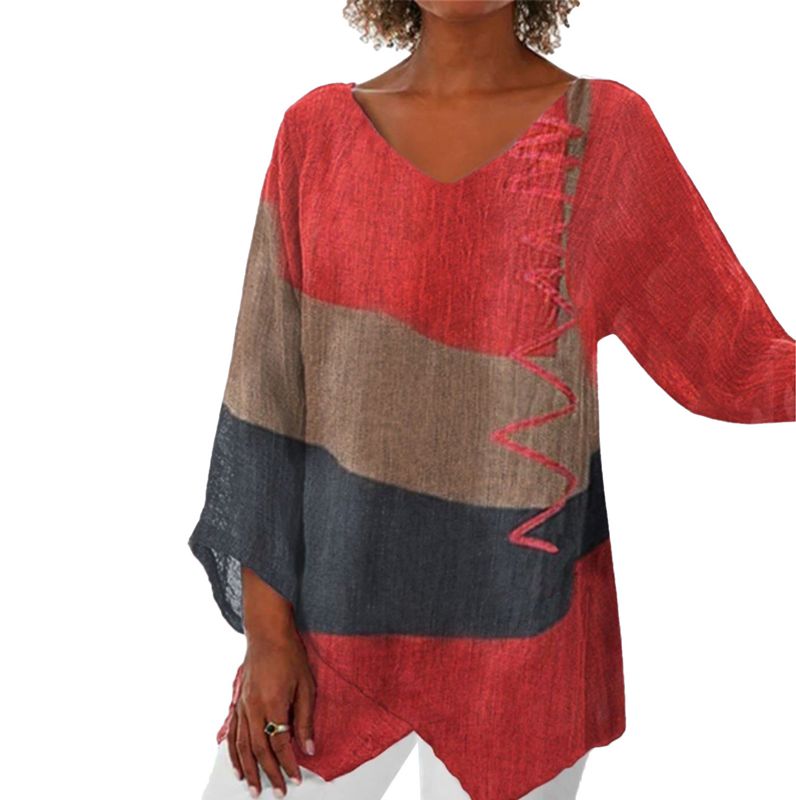 Elaine | Women's Relaxed Long Sleeve Blouse