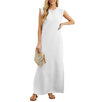 Maliya | Women's Sleeveless Casual Maxi Dress