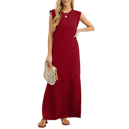 Maliya | Women's Sleeveless Casual Maxi Dress