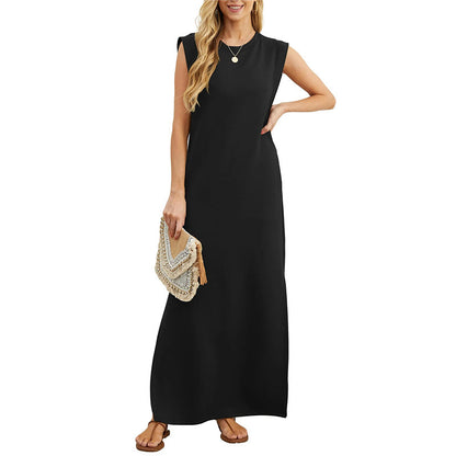 Maliya | Women's Sleeveless Casual Maxi Dress