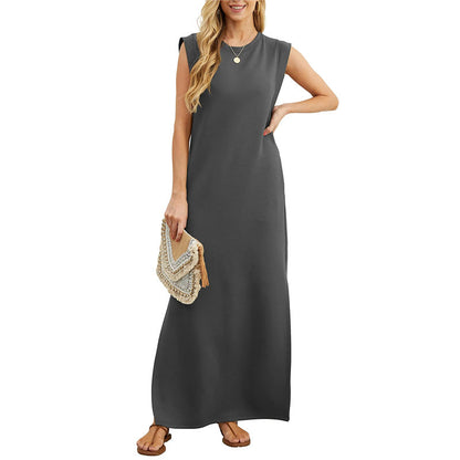 Maliya | Women's Sleeveless Casual Maxi Dress