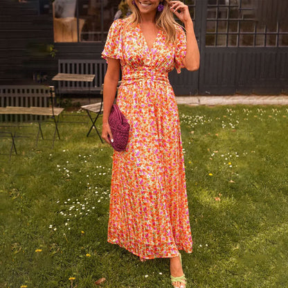 Romy | Women's Summer Dress with V-Neck