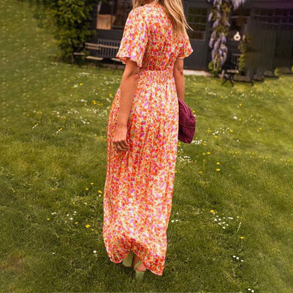 Romy | Women's Summer Dress with V-Neck
