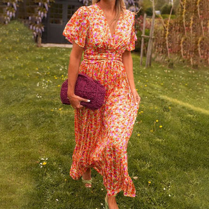 Romy | Women's Summer Dress with V-Neck
