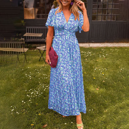 Romy | Women's Summer Dress with V-Neck
