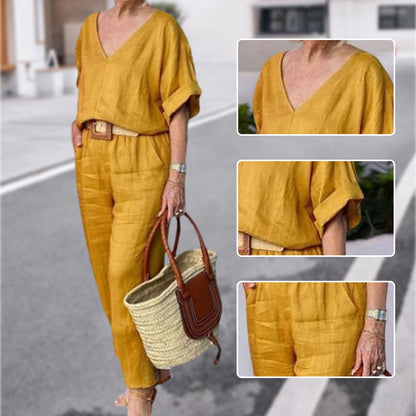 Claire | Women's Luxe Relaxed Two-Piece Outfit