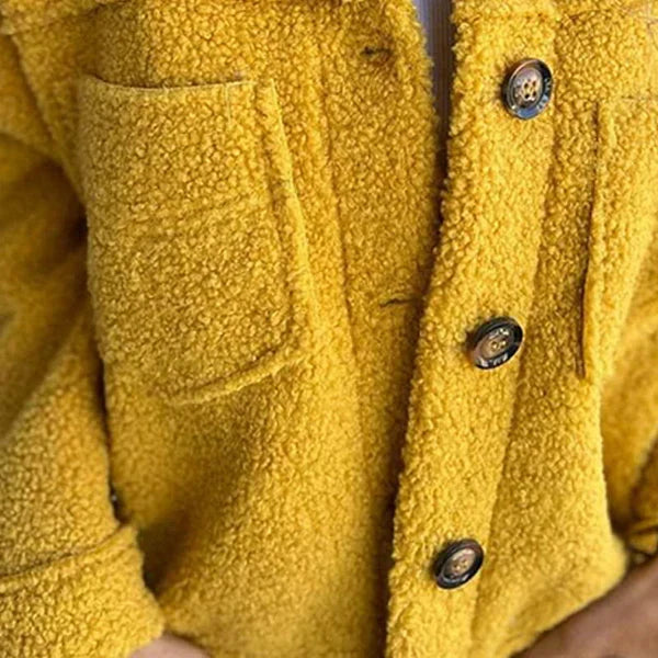 Dion | Women's Short Jacket with Lapels and Pockets