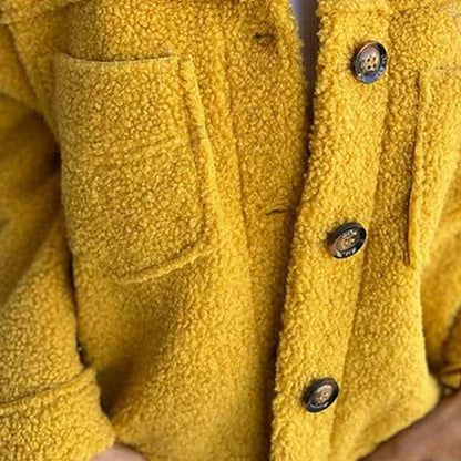 Dion | Women's Short Jacket with Lapels and Pockets