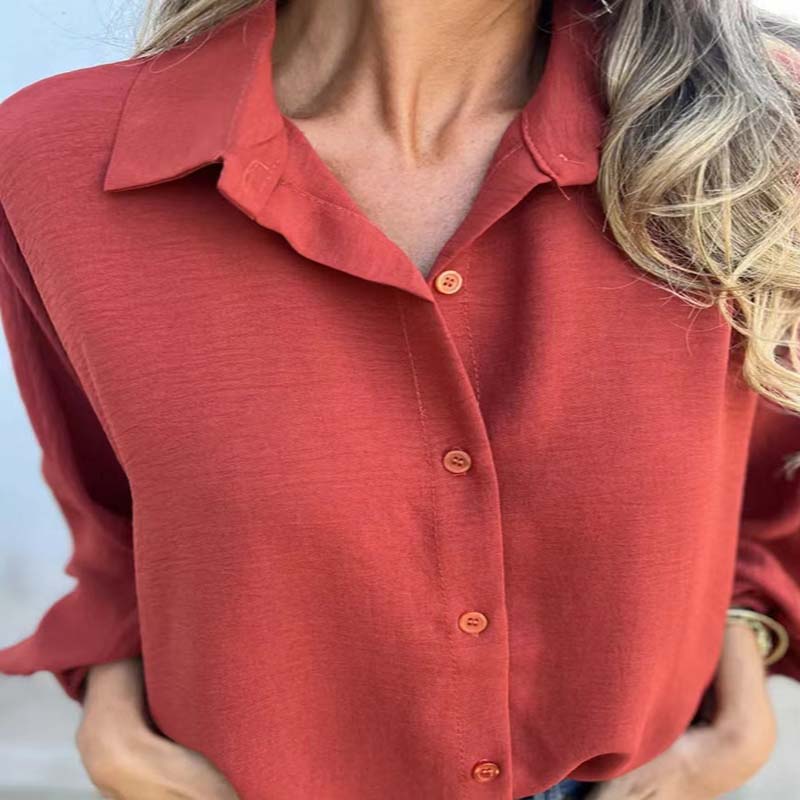 Elysa | Women's Relaxed Elegant Button-Up Blouse