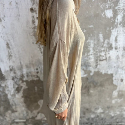 Lyrie | Women's Relaxed Polo Set with Long Sleeve
