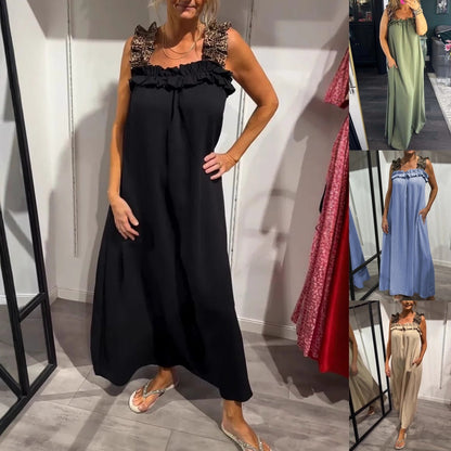 Tabea | Women's Casual Sleeveless Dress with Pockets