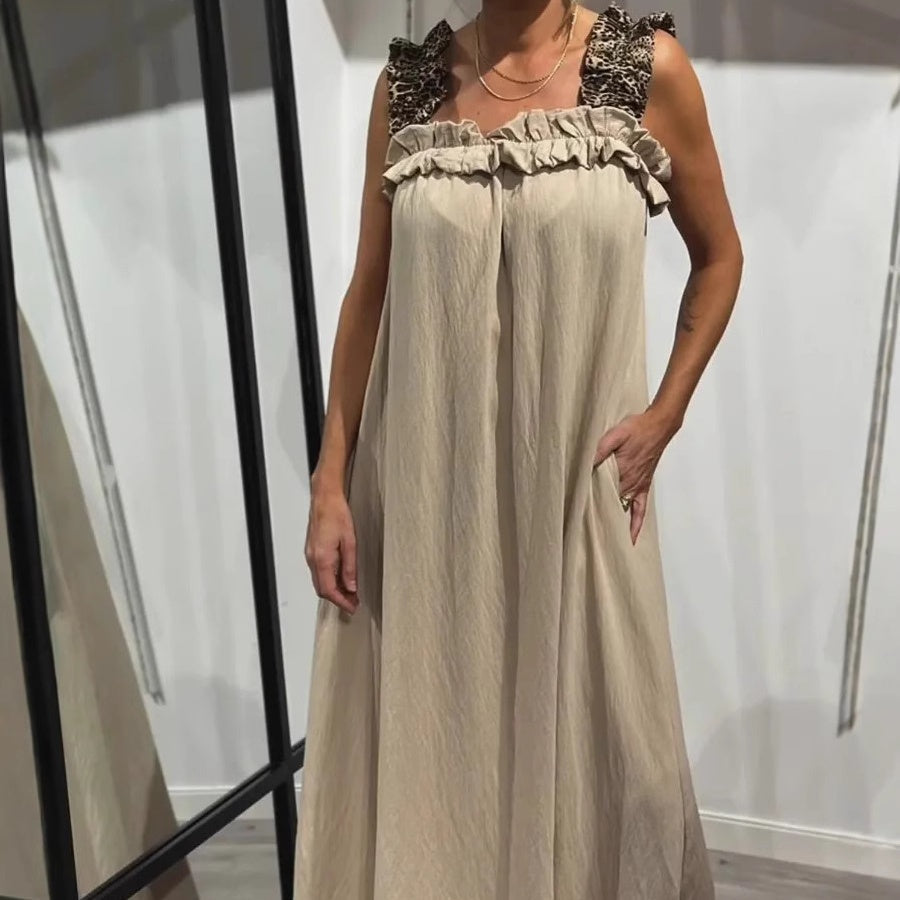 Tabea | Women's Casual Sleeveless Dress with Pockets