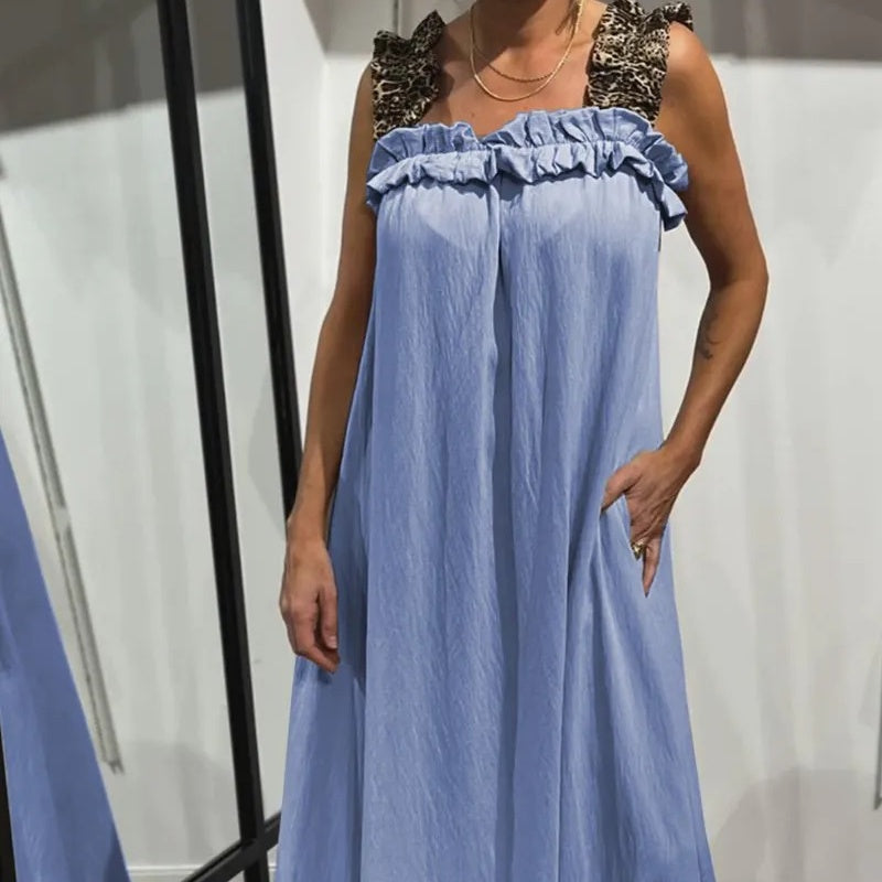 Tabea | Women's Casual Sleeveless Dress with Pockets