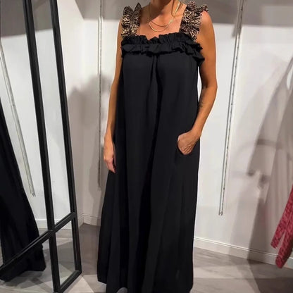 Tabea | Women's Casual Sleeveless Dress with Pockets