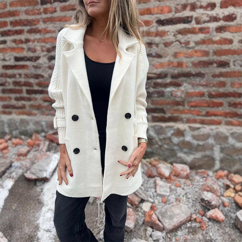 Isola | Women's Mid-Length Double-Breasted Coat