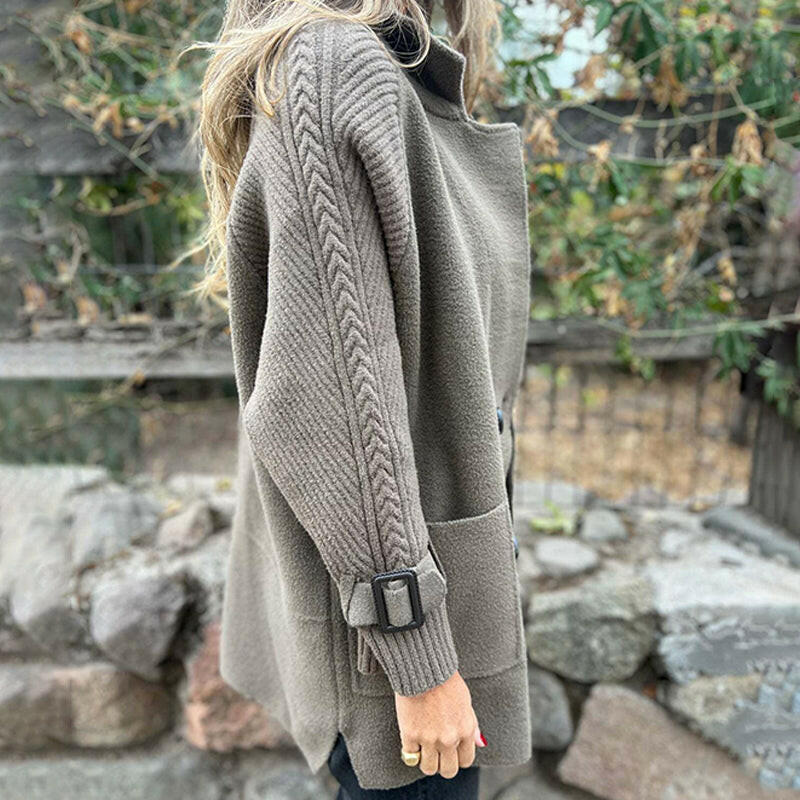 Isola | Women's Mid-Length Double-Breasted Coat