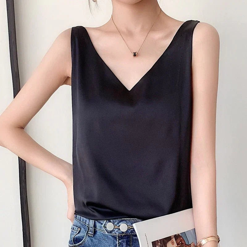 Levoire | Women's Longline Elegant Soft Tank Top