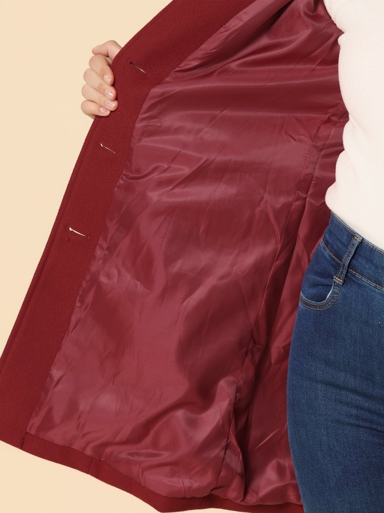 Helena | Women's One-Button Winter Coat