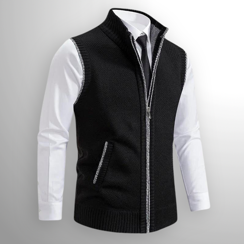 Harrison | Men's Full-Zip Pullover Vest with Pockets