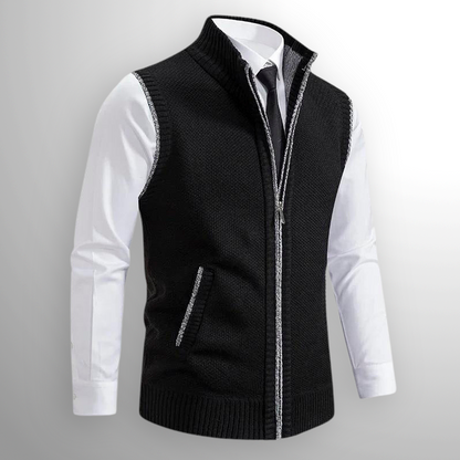 Harrison | Men's Full-Zip Pullover Vest with Pockets