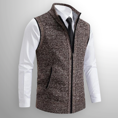 Harrison | Men's Full-Zip Pullover Vest with Pockets