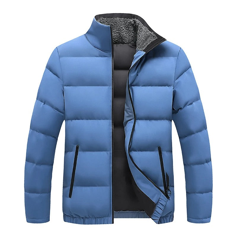 Men's Premium Padded Winter Jacket with Long Sleeve