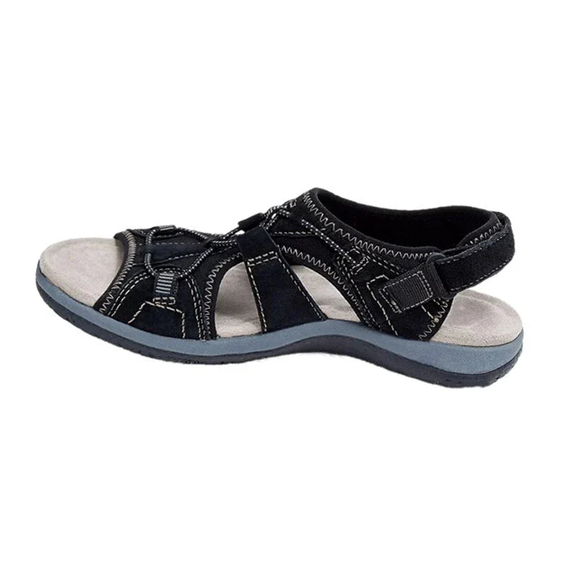 Women's Cushioned Open-Toe Comfort Fit Orthopedic Sandals