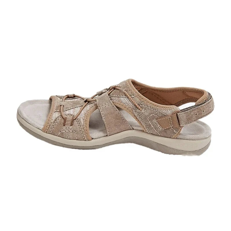 Women's Cushioned Open-Toe Comfort Fit Orthopedic Sandals