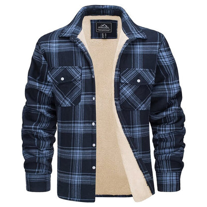 Matteo | Checked Hybrid Jacket with Pockets