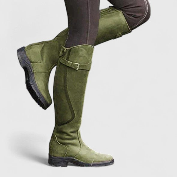 Rinley | Women's Cushioned Buckle Comfort Orthopedic Boots